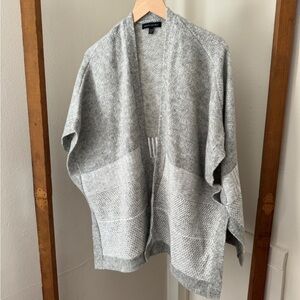 Banana Republic Heather Gray Knit Cardigan